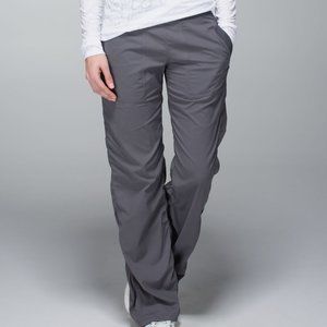 Lululemon 6 Dance Studio pant lined grey 32 inseam